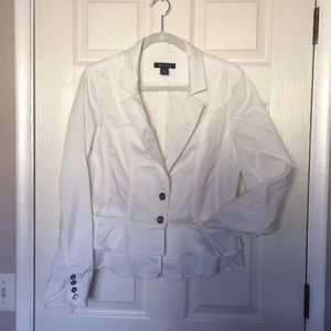 White House Black market blouse coat for work